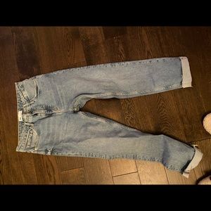 Zara high waisted mom jeans size 6